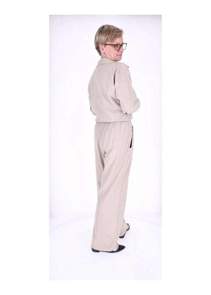 Cord-Bluse Damen Splash of Color