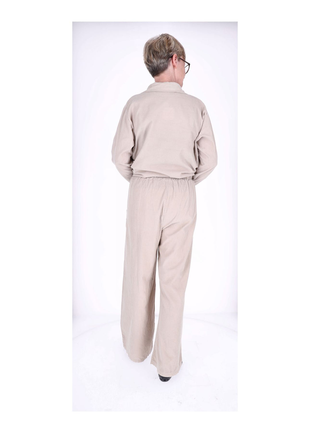 Cord-Bluse Damen Splash of Color