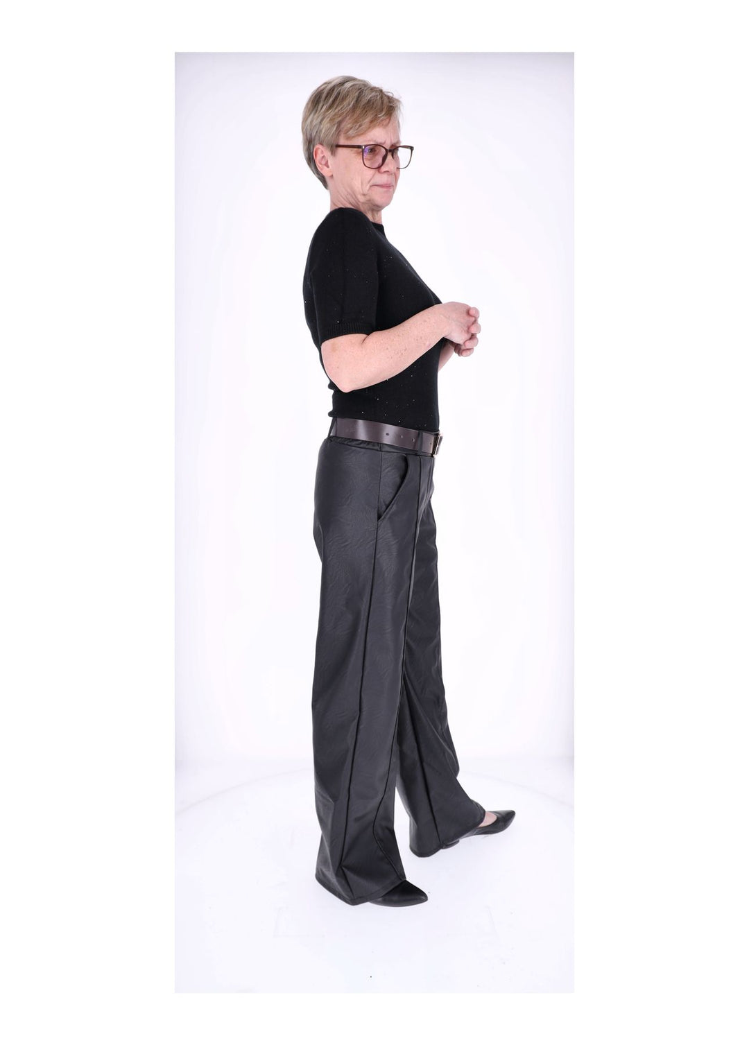Splash of Color Wide-Leg Hose Damen