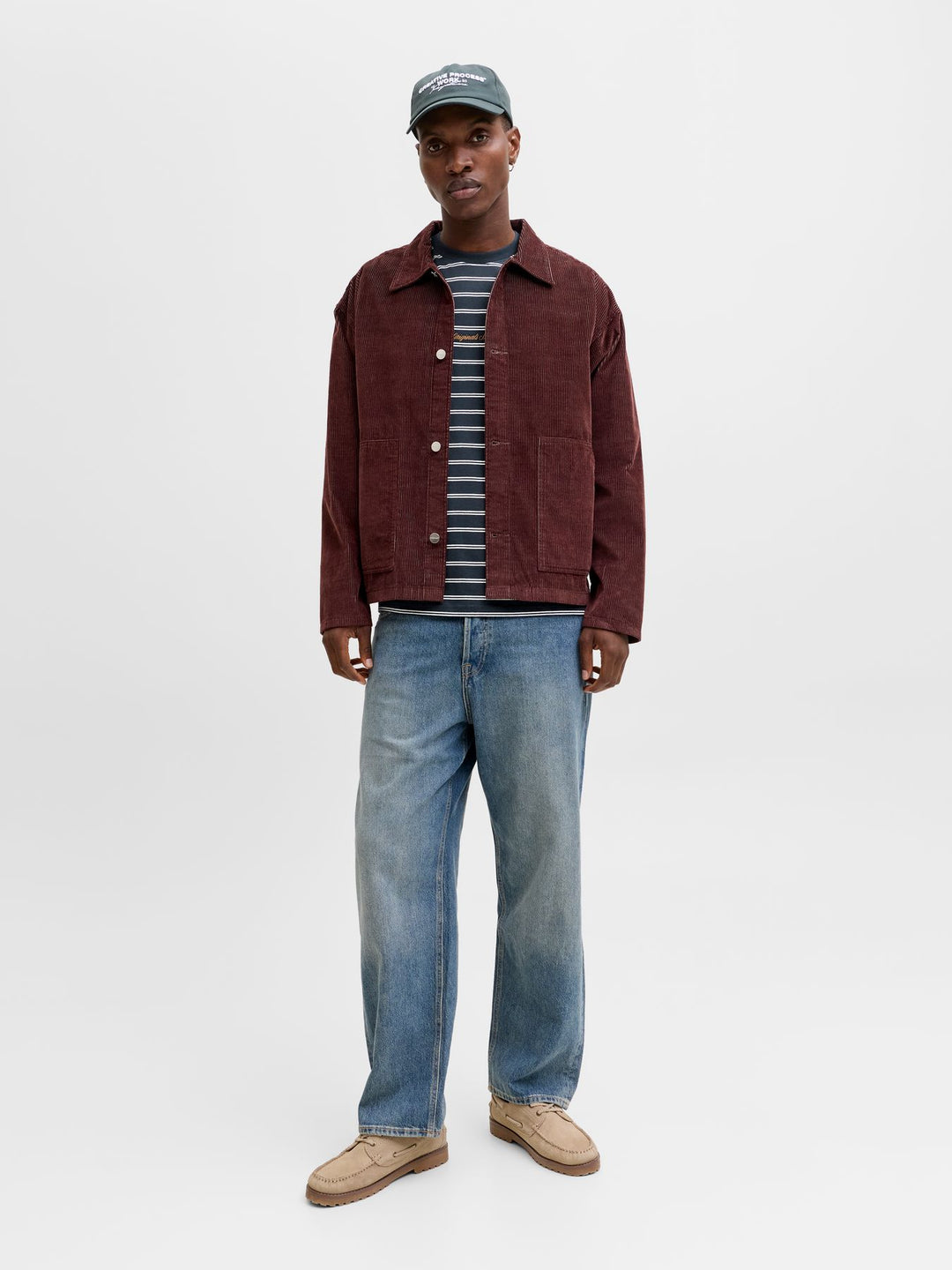 Jack & Jones Herren T-Shirt Stripe