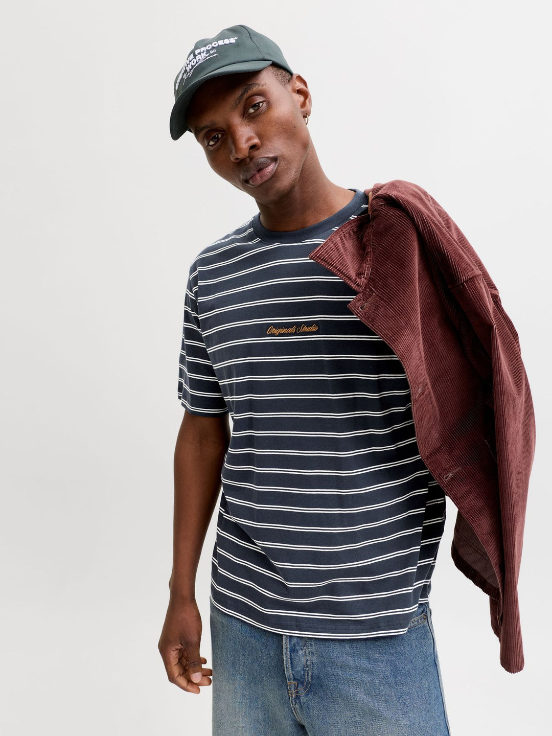 Jack & Jones Herren T-Shirt Stripe