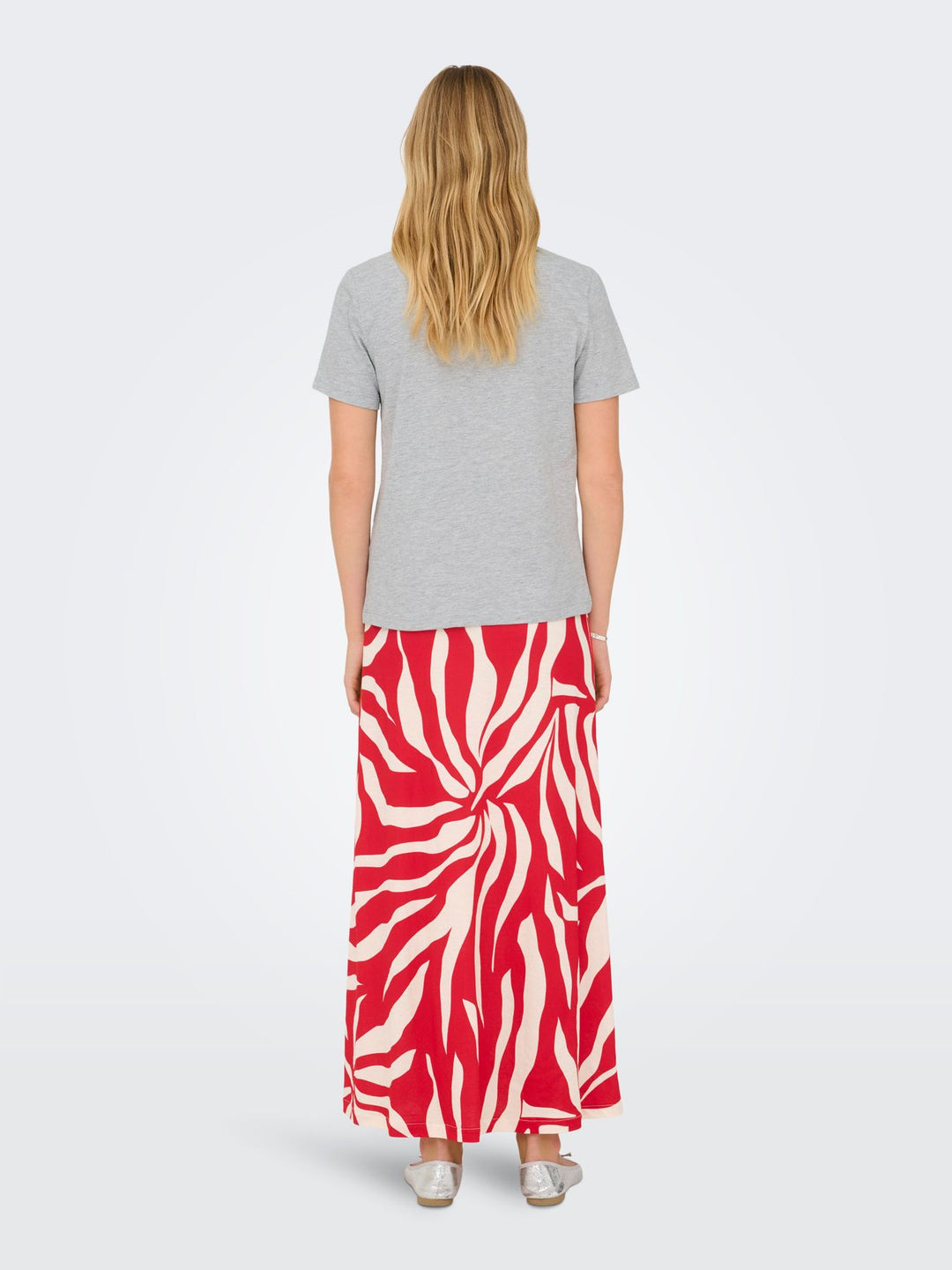 ONLY Damen T-Shirt Kurzarm Bio-Baumwolle