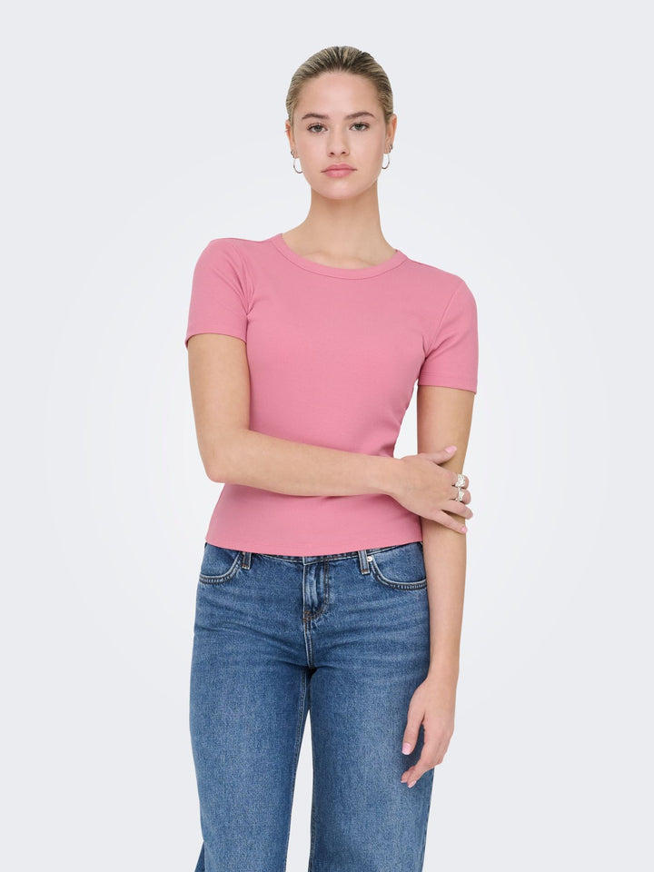 ONLY Rundhals T-Shirt Damen