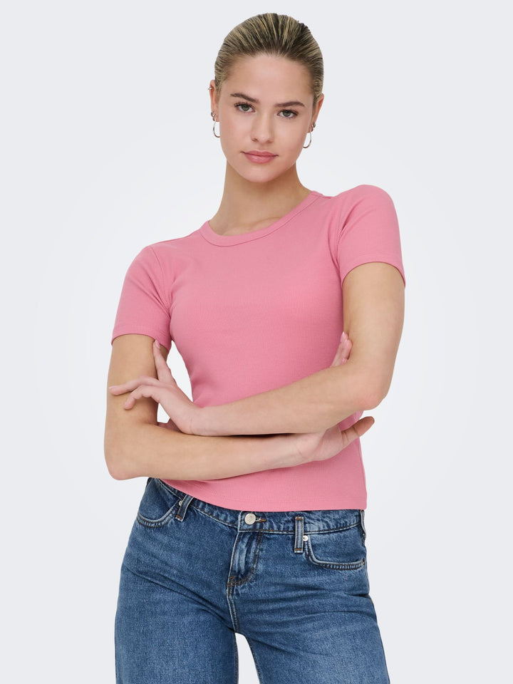 ONLY Rundhals T-Shirt Damen
