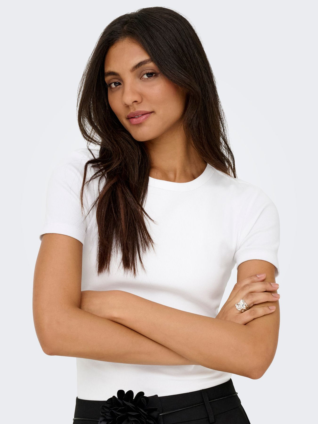 ONLY Rundhals T-Shirt Damen