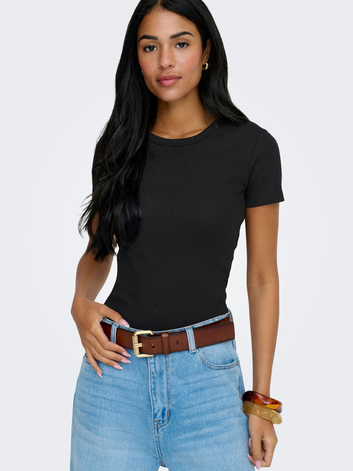 ONLY Rundhals T-Shirt Damen