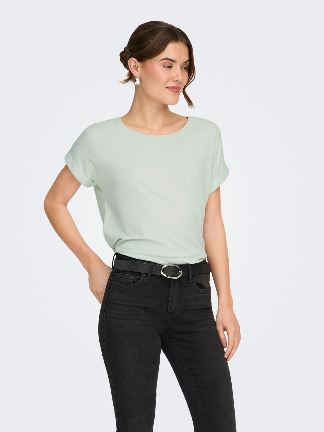 ONLY Monster Kurzarm Top Rundhals