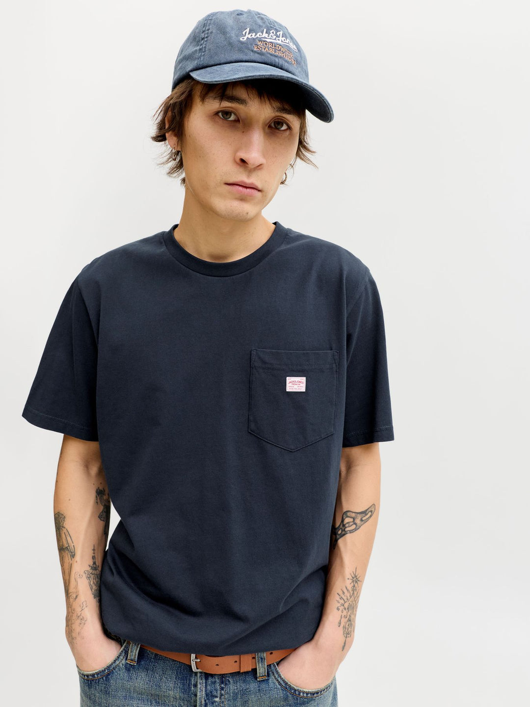 Jack & Jones Herren T-Shirt Rundhals