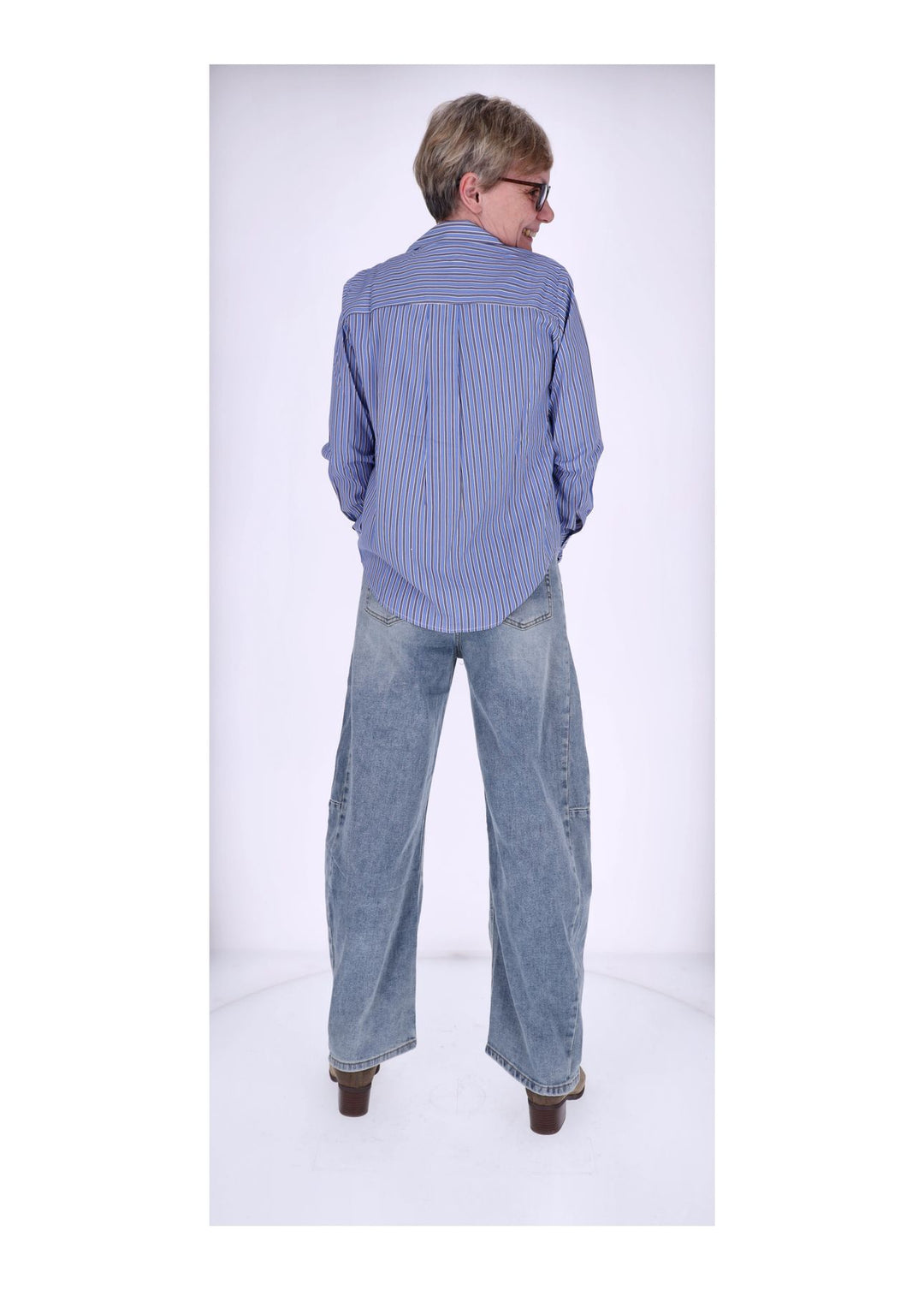 Splash of Color Damen Jeans Balloon