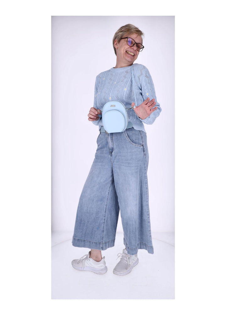 Splash of Color Damen Jeans Culotte