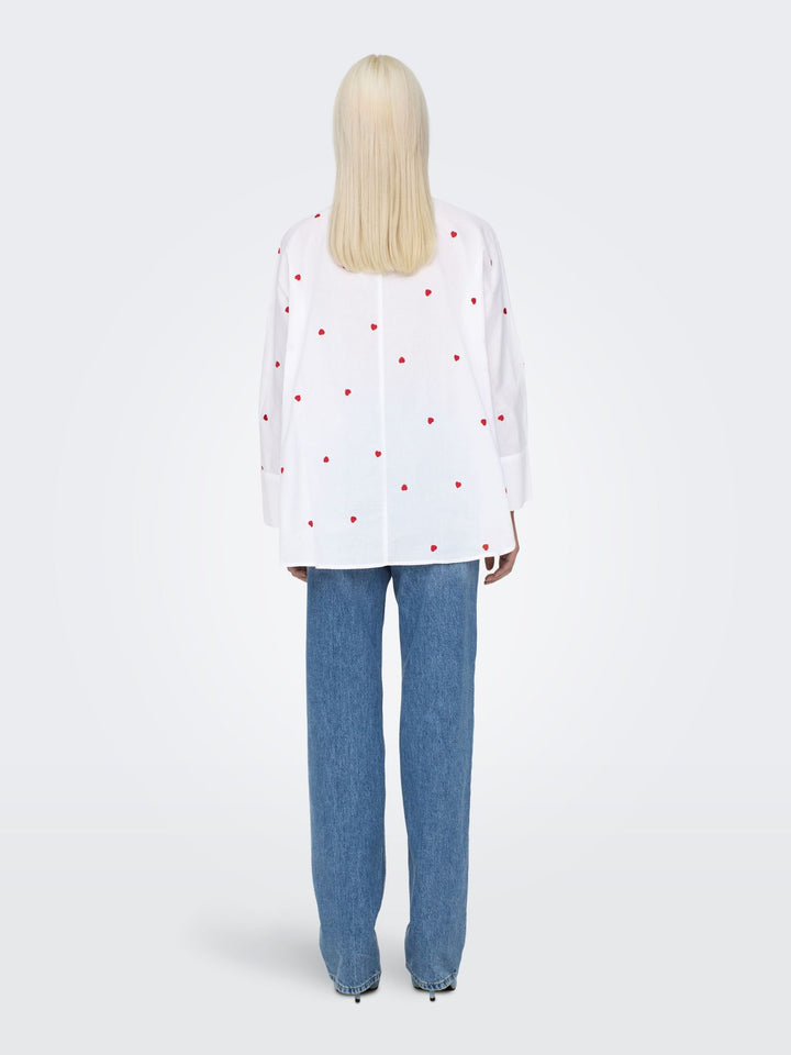 ONLY Lina Grace Bluse Langarm
