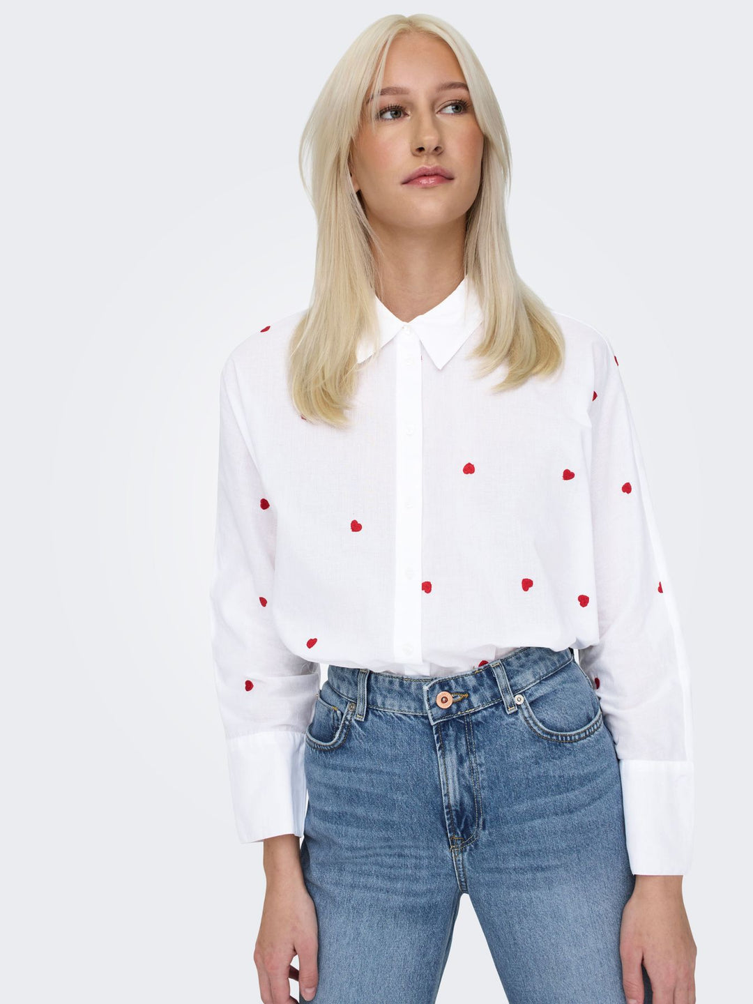 ONLY Lina Grace Bluse Langarm