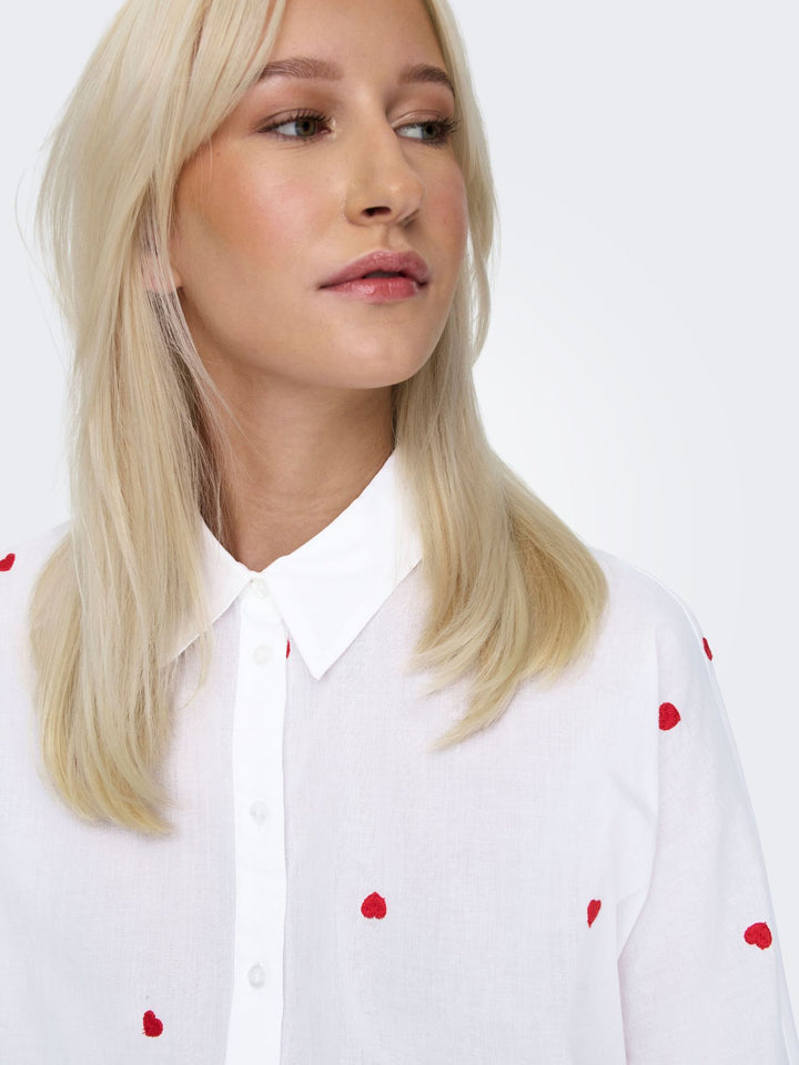 ONLY Lina Grace Bluse Langarm