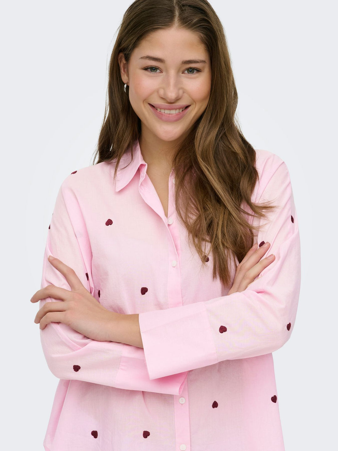 ONLY Lina Grace Bluse Langarm