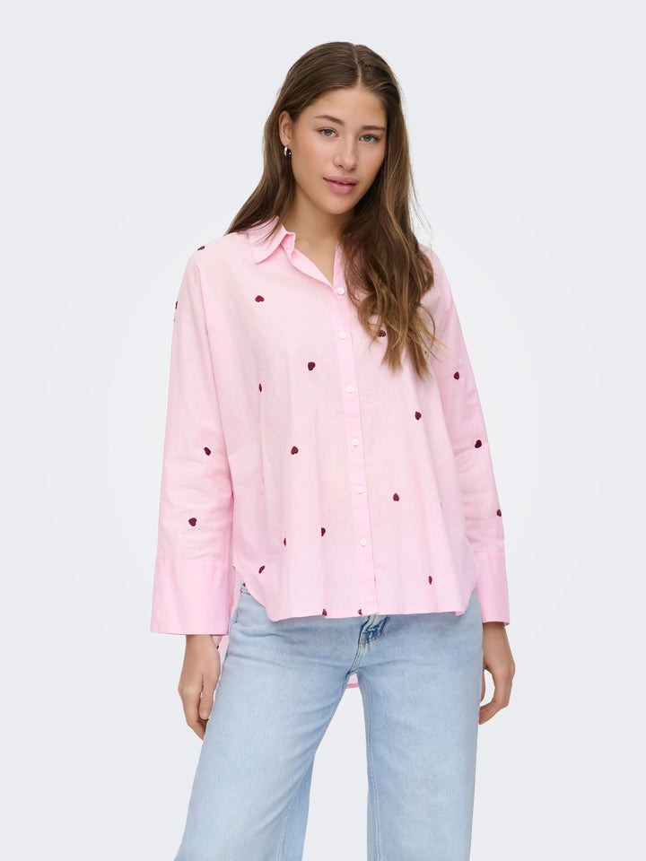 ONLY Lina Grace Bluse Langarm