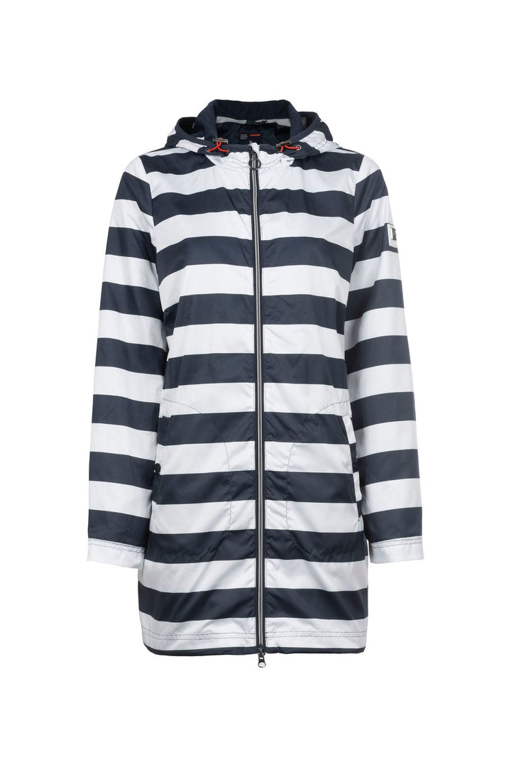 SOQUESTO Parka Damen Streifendesign
