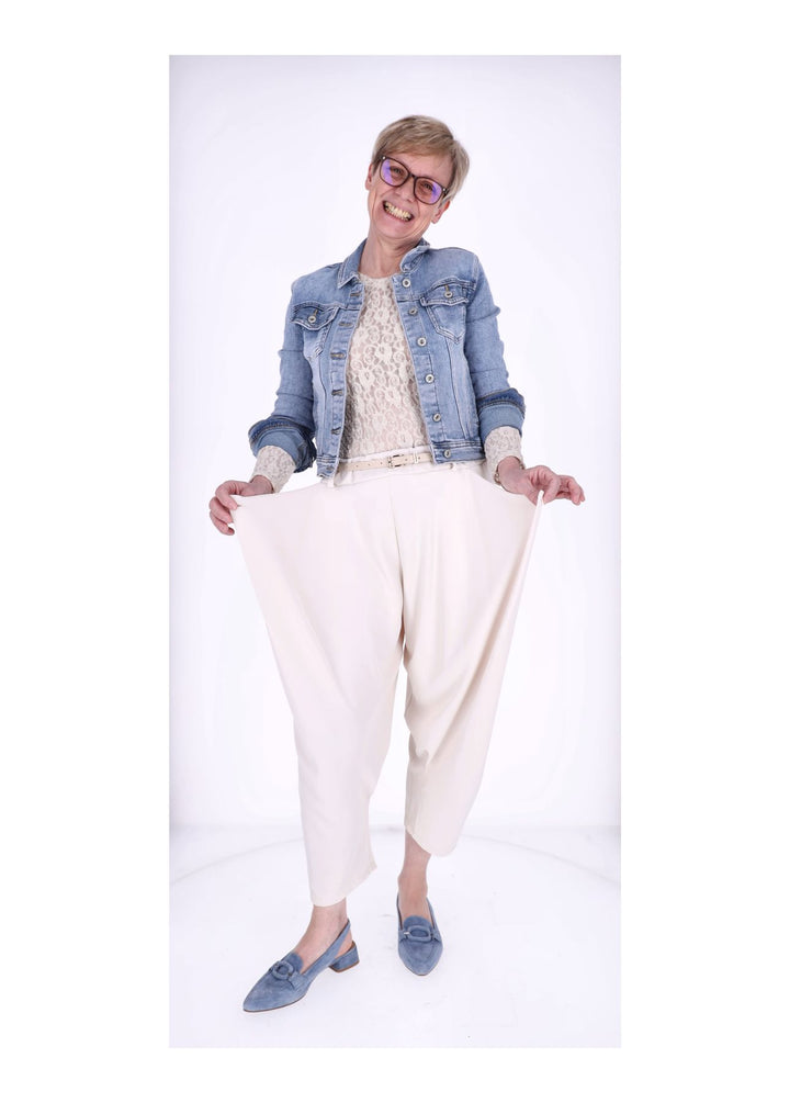 Splash of Color Damen Hose mit Knopf