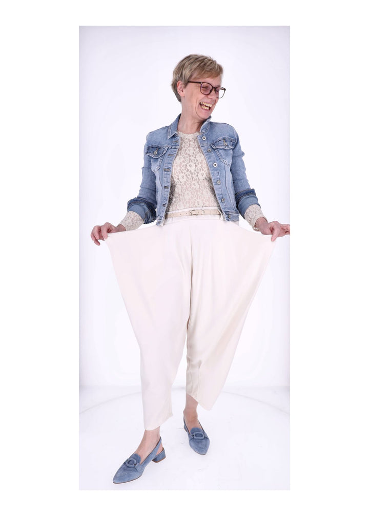Splash of Color Damen Hose mit Knopf