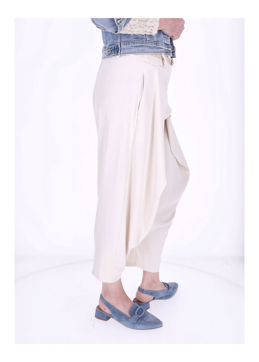 Splash of Color Damen Hose mit Knopf