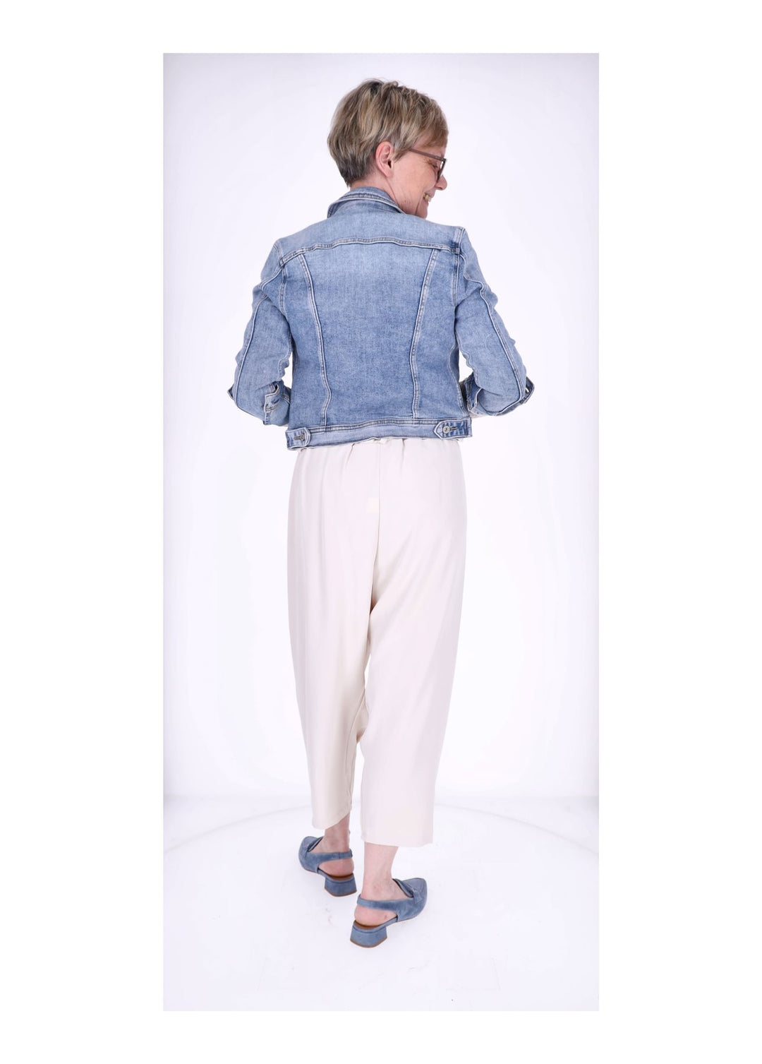 Splash of Color Damen Hose mit Knopf
