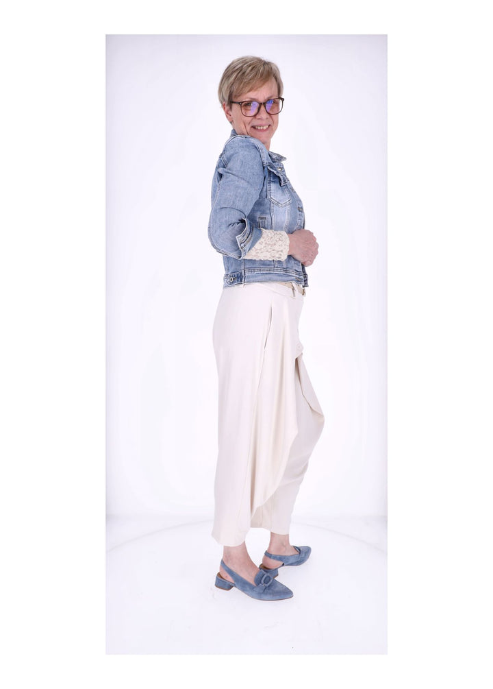 Splash of Color Damen Hose mit Knopf