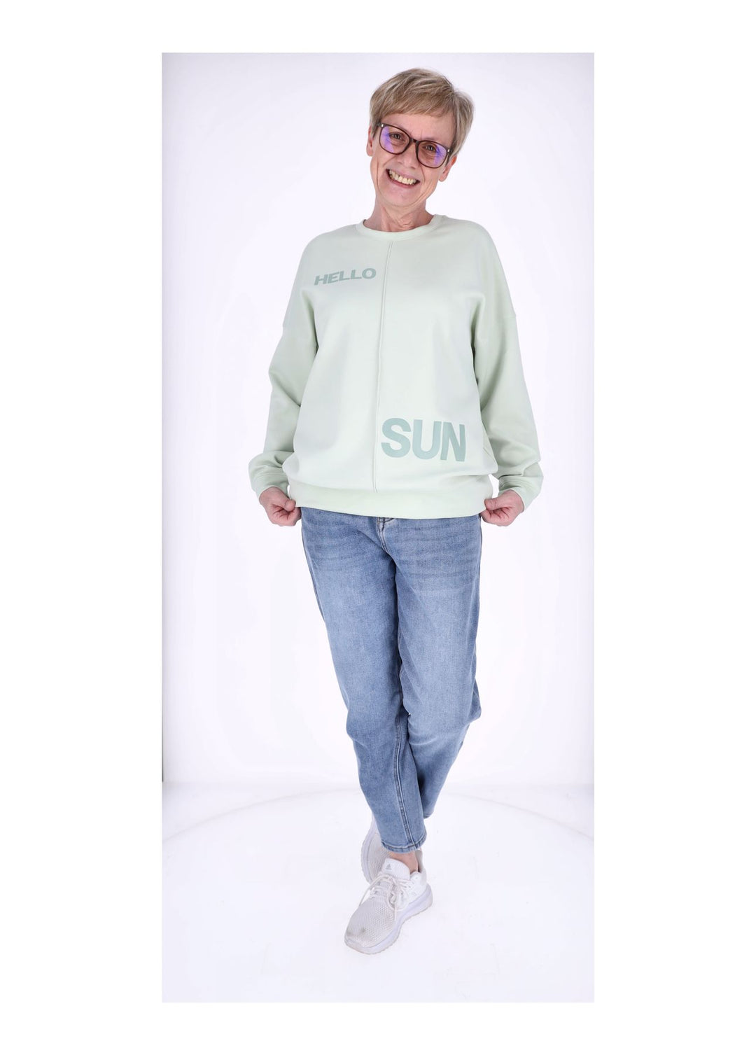 ONLY Nina Langarm Sweatshirt