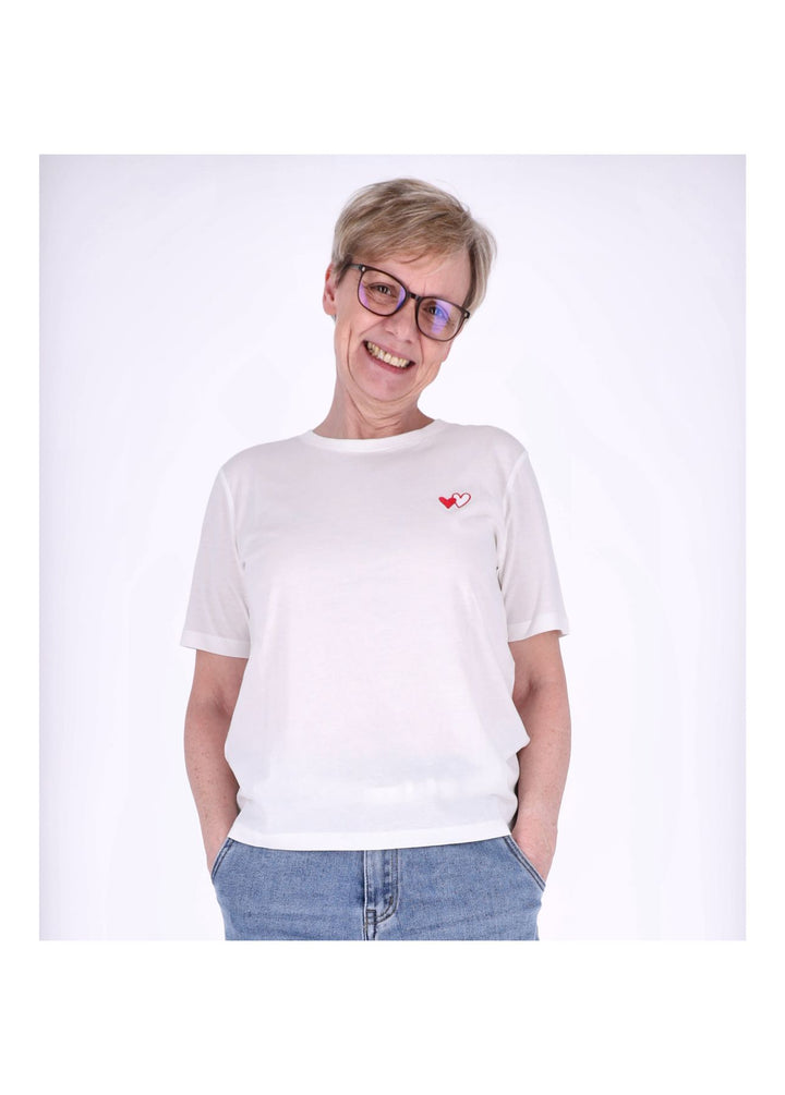 ONLY Damen T-Shirt gestreift Bio-Baumwolle