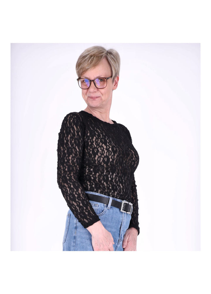 Splash of Color Spitzenshirt Damen