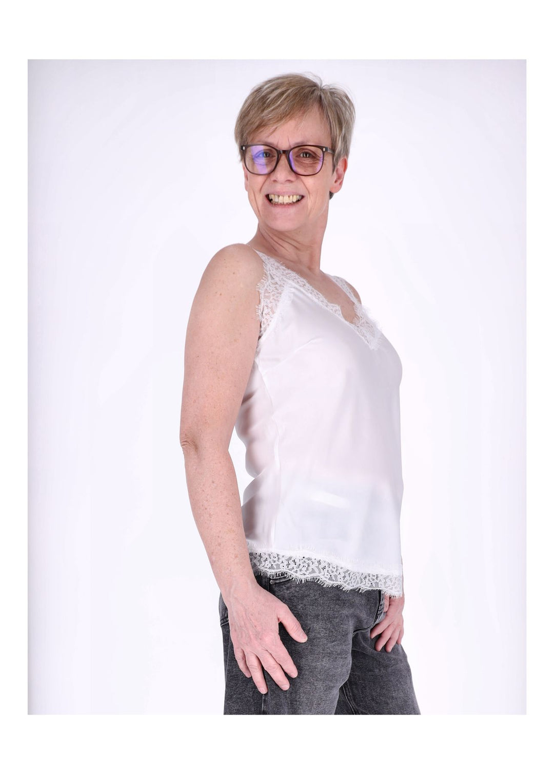 Splash of Color Top Spitze