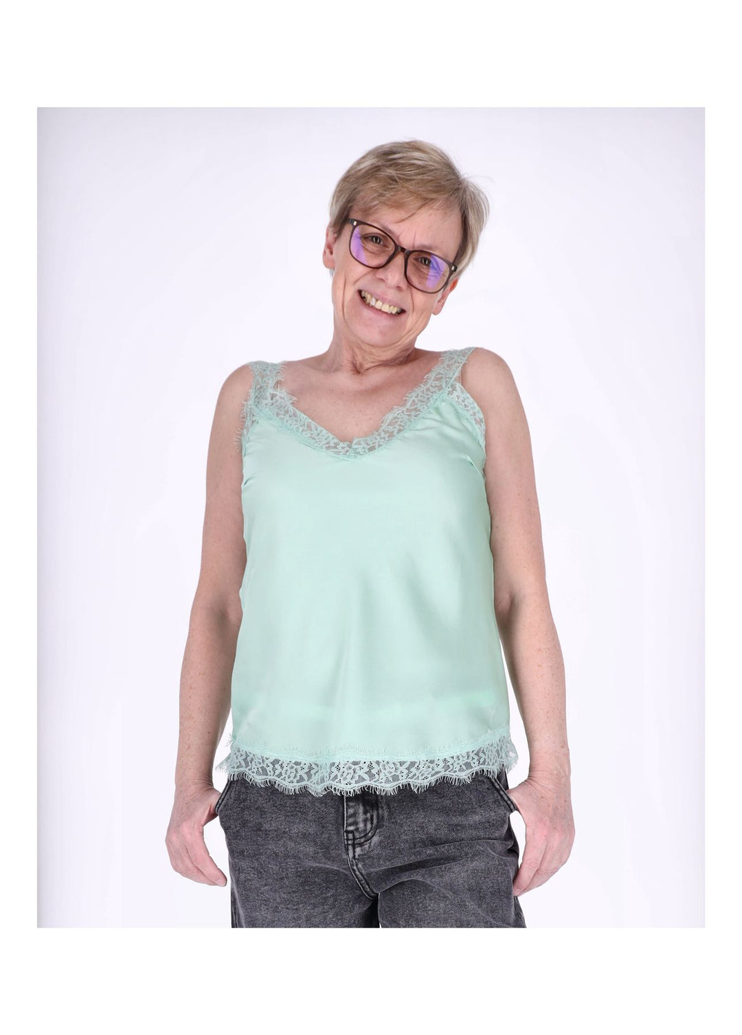 Splash of Color Top Spitze