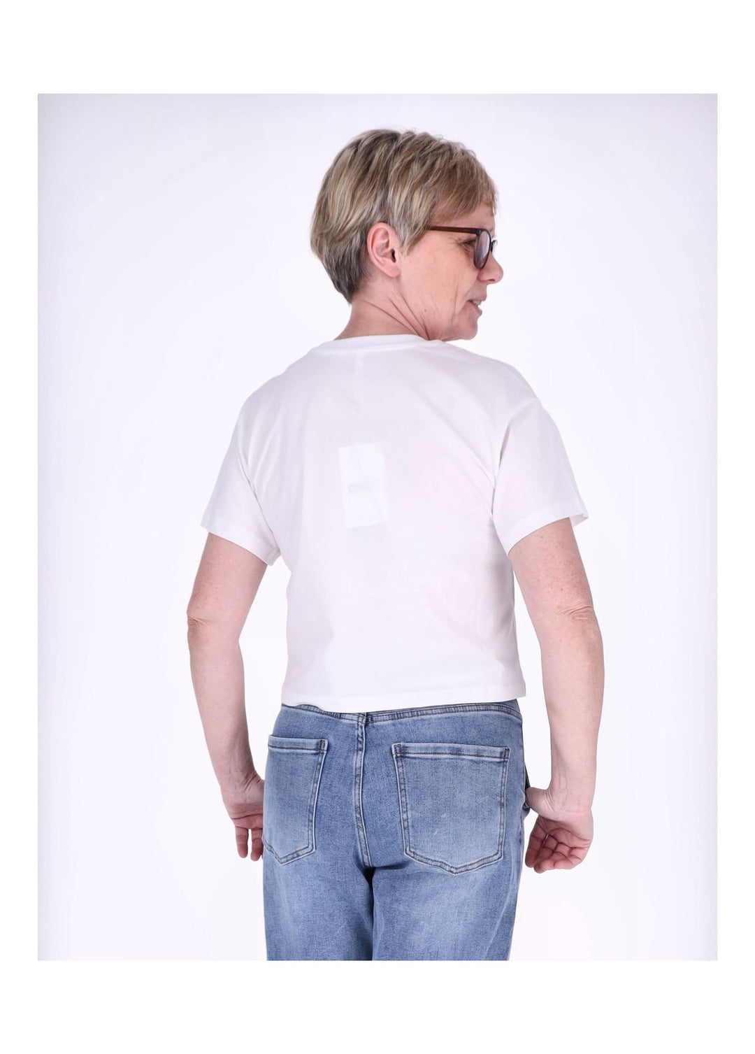 ONLY Boxy-Crop T-Shirt Damen