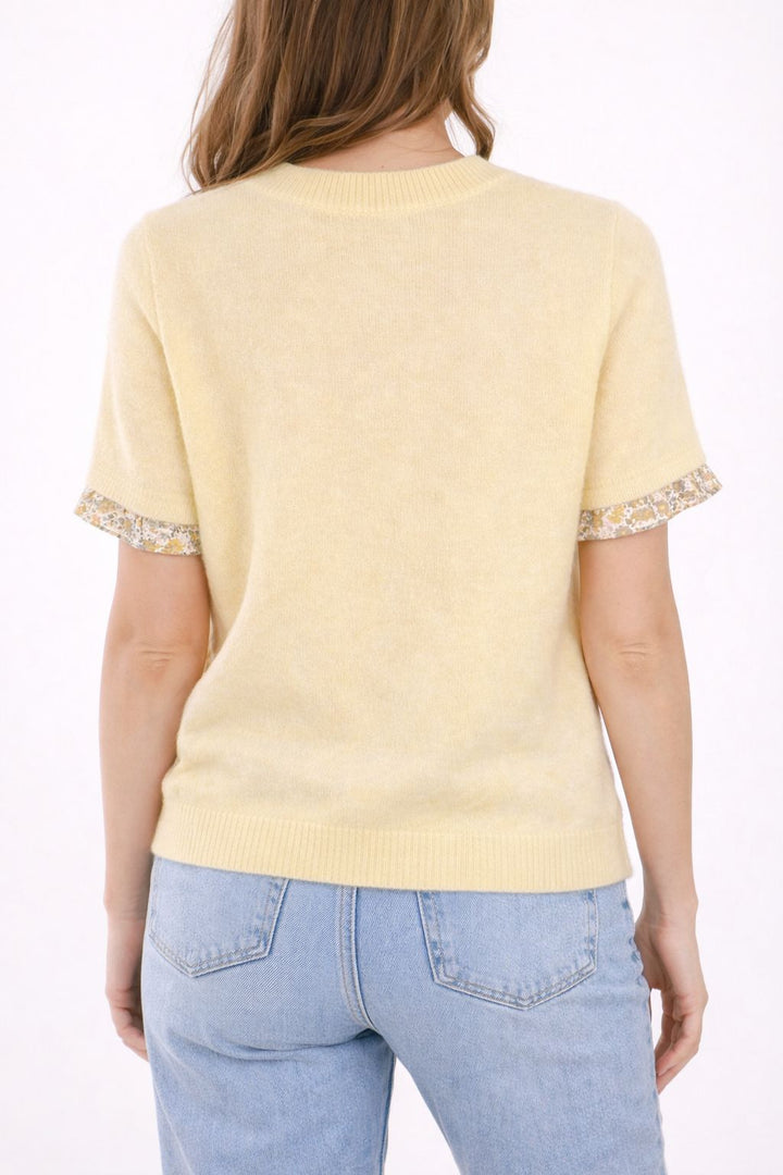 Splash of Color Damen T-Shirt Herzen Patch