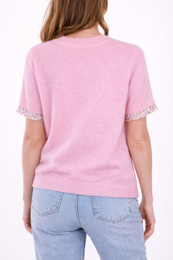 Splash of Color Damen T-Shirt Herzen Patch