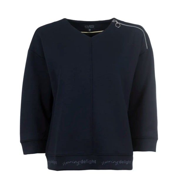 SOQUESTO Leichtsweat 3/4 Damen