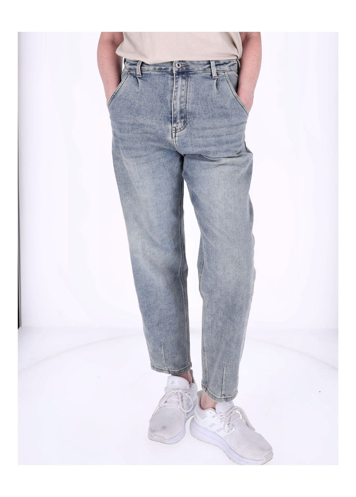Splash of Color Damen Karotten-Jeans