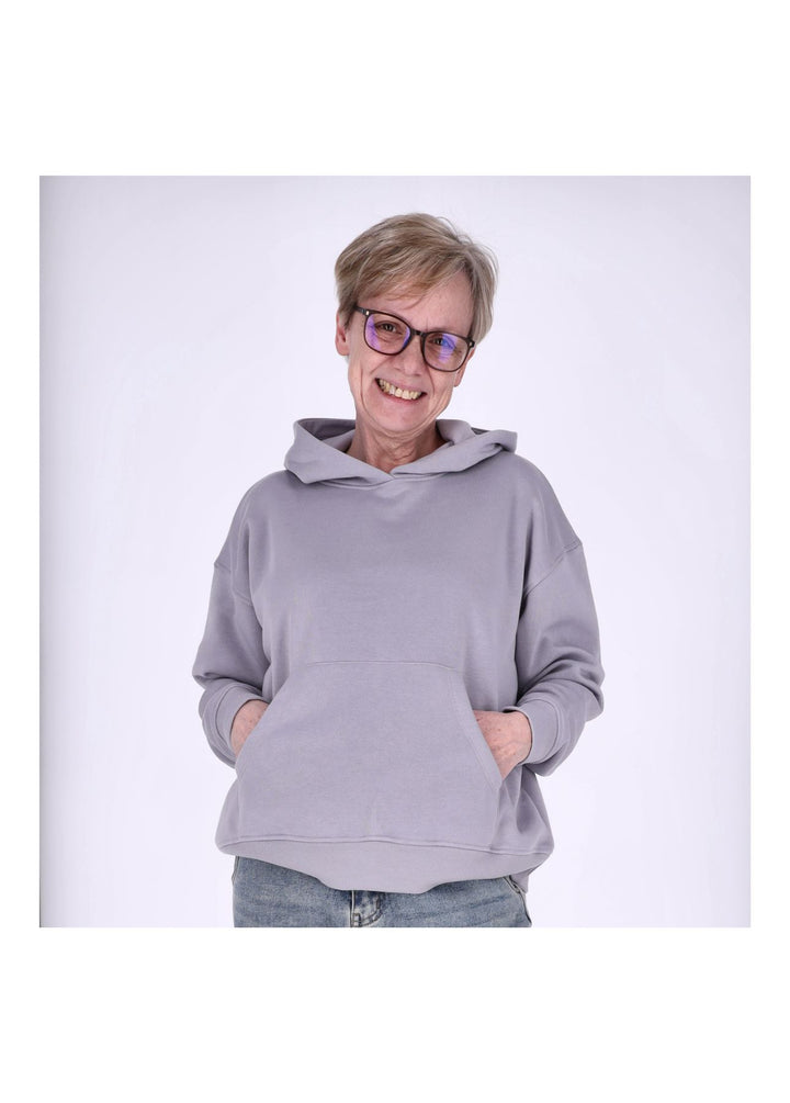 ONLY Damen Hoodie mit Smiley