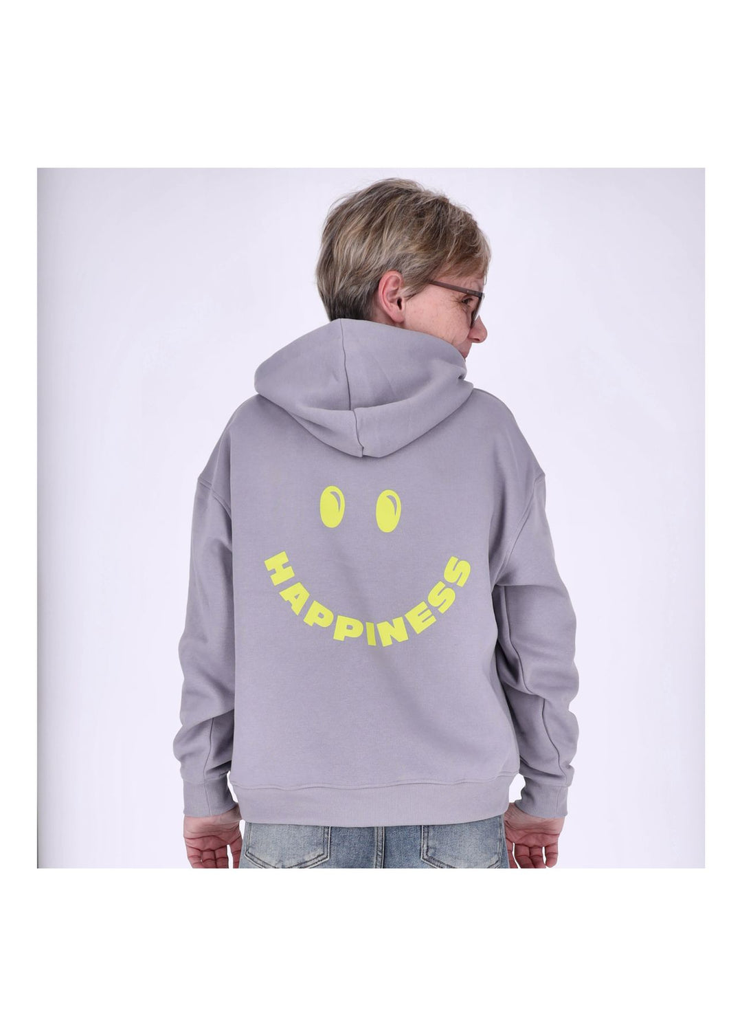 ONLY Damen Hoodie mit Smiley