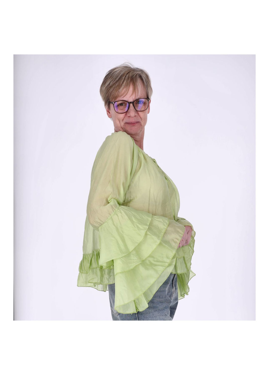 Splash of Color Blusenshirt Tunika