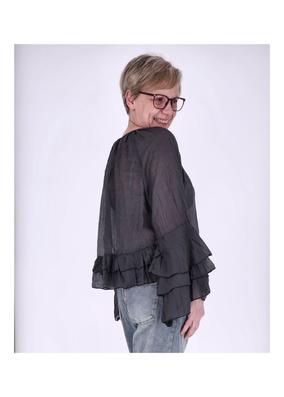 Splash of Color Blusenshirt Tunika