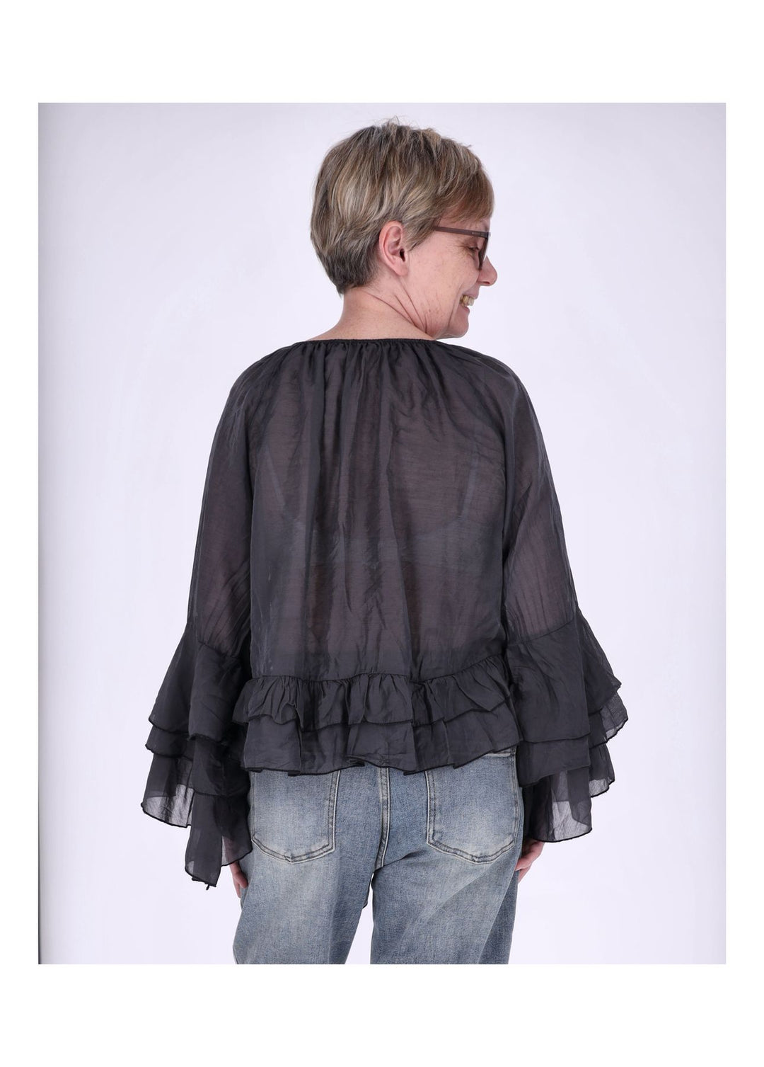 Splash of Color Blusenshirt Tunika