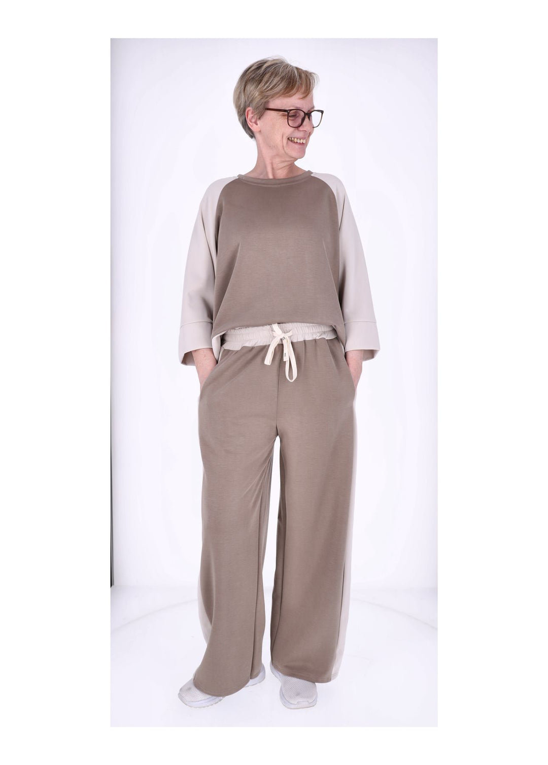 Splash of Color Damen Sweatshirt 3/4 Arm
