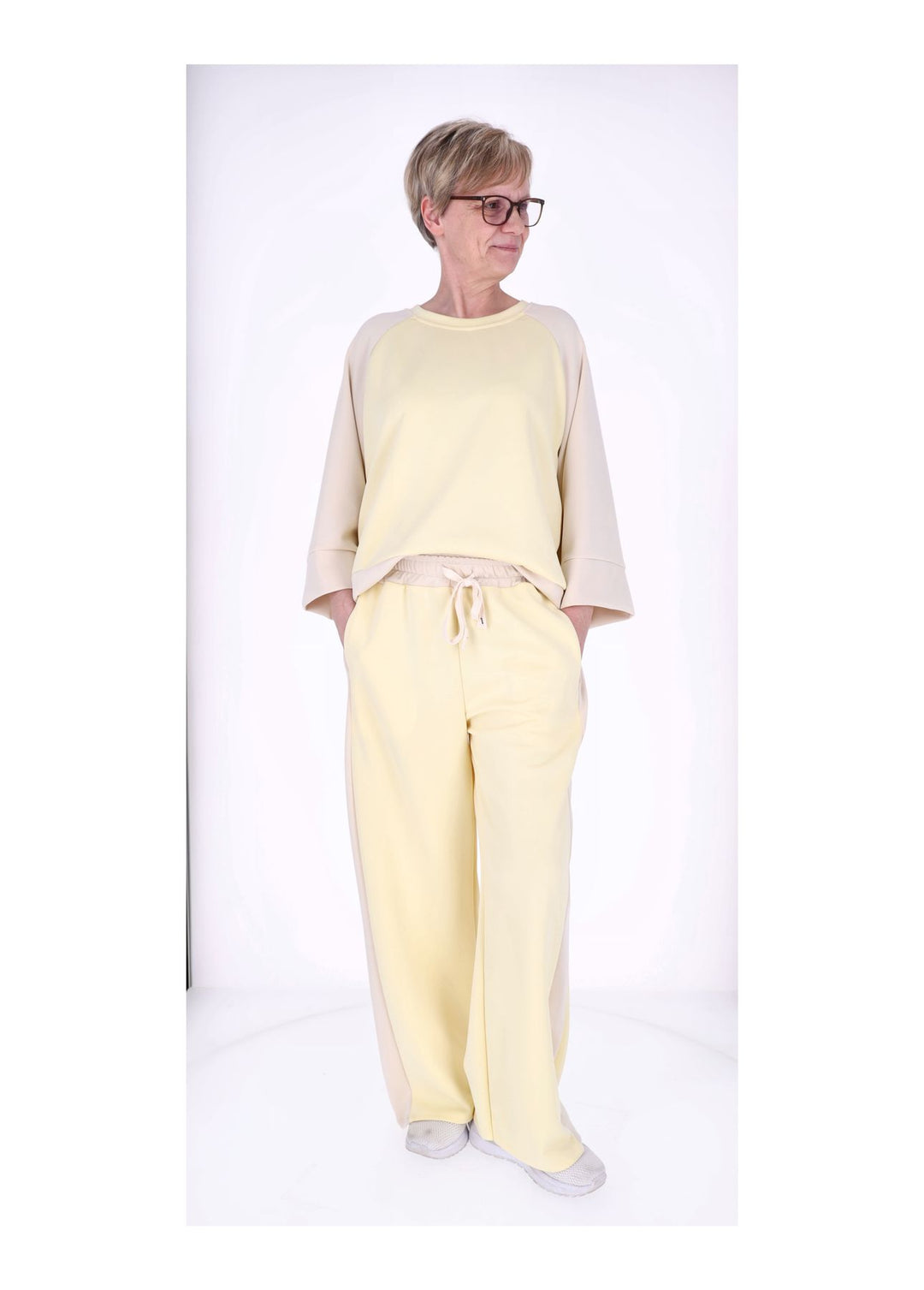 Splash of Color Damen Sweatshirt 3/4 Arm