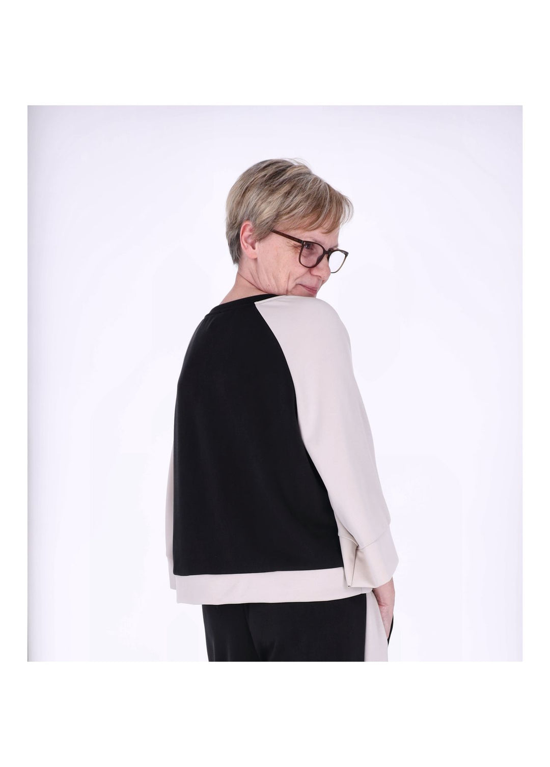 Splash of Color Damen Sweatshirt 3/4 Arm