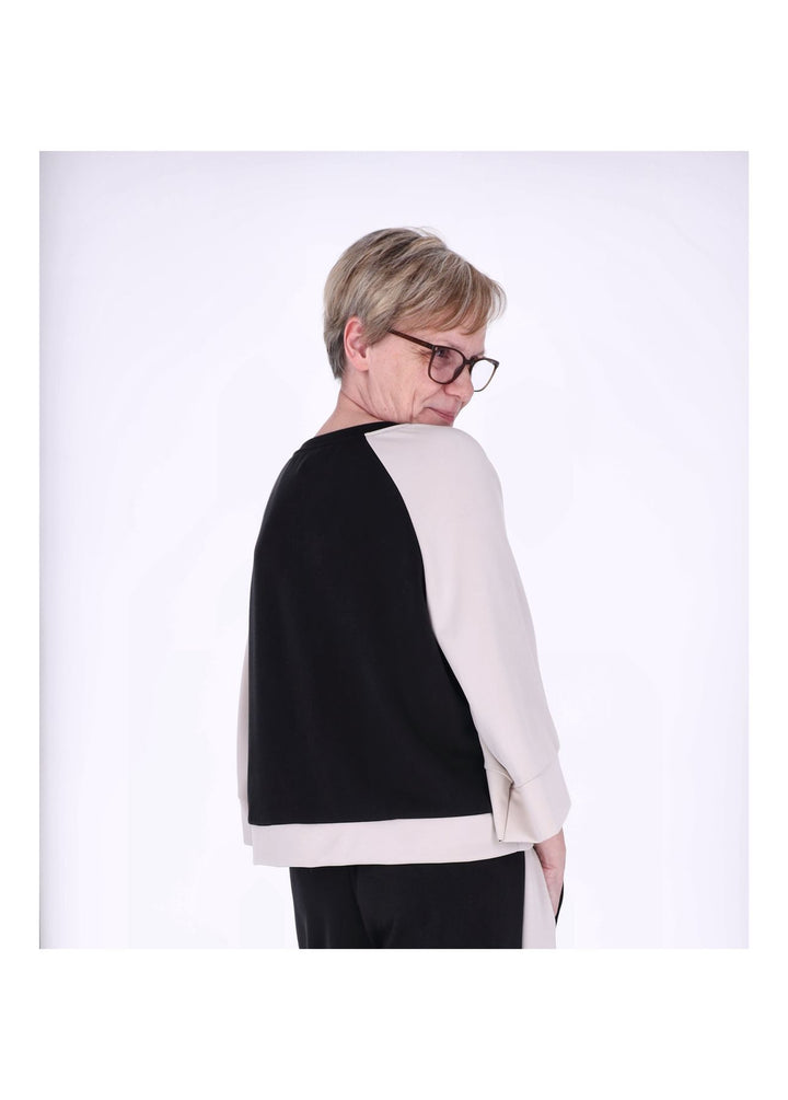 Splash of Color Damen Sweatshirt 3/4 Arm