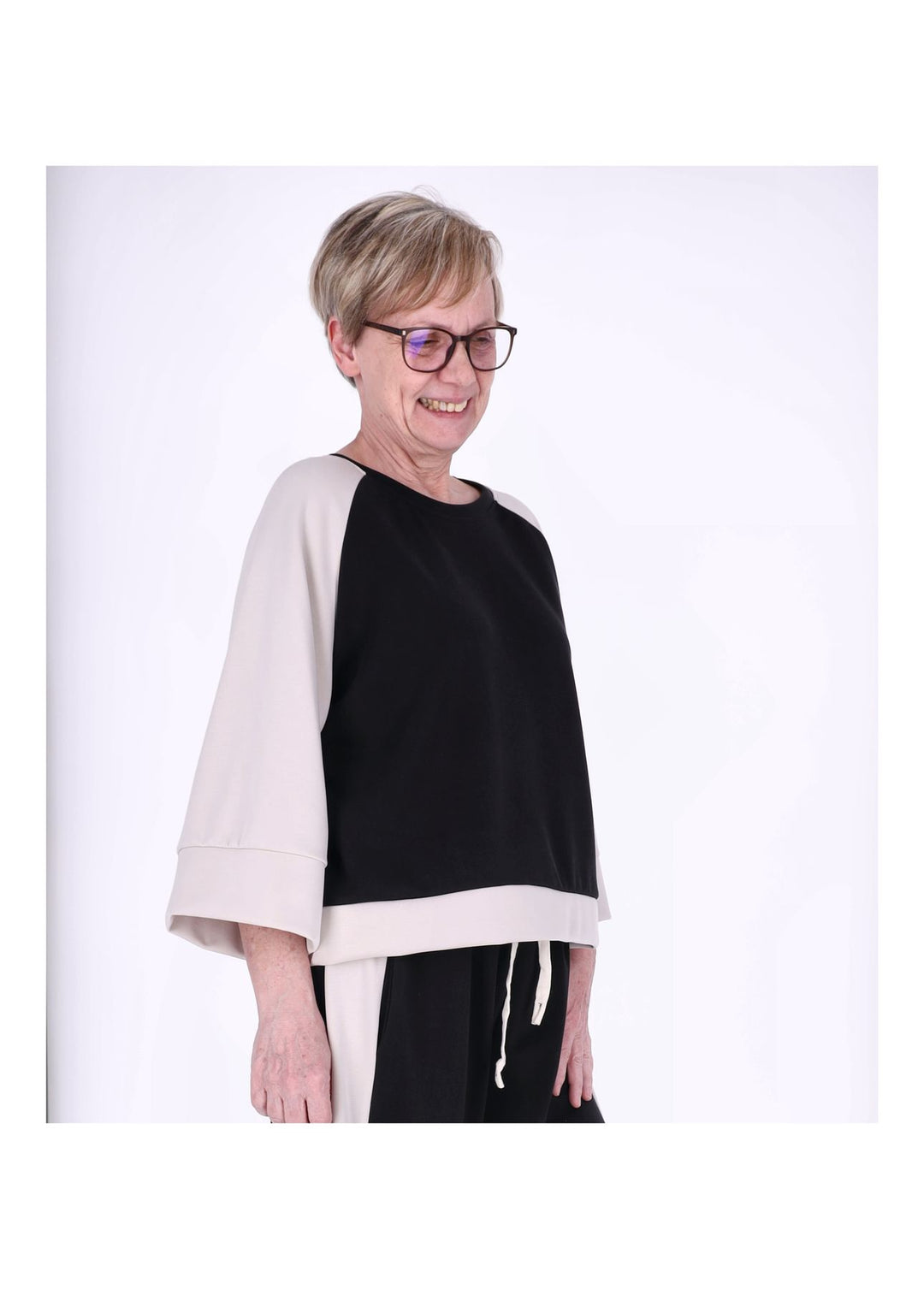 Splash of Color Damen Sweatshirt 3/4 Arm