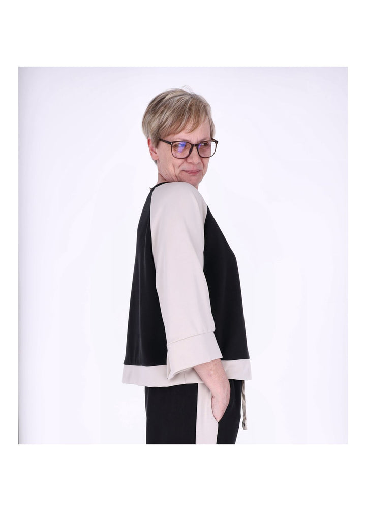 Splash of Color Damen Sweatshirt 3/4 Arm