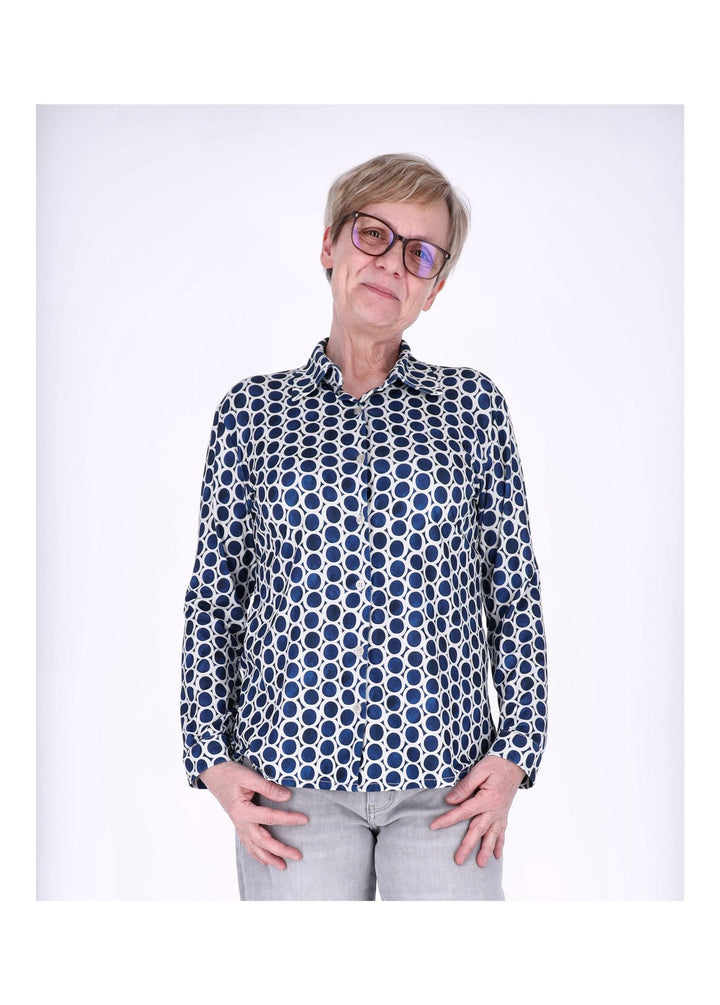 Splash of Color Damen Bluse