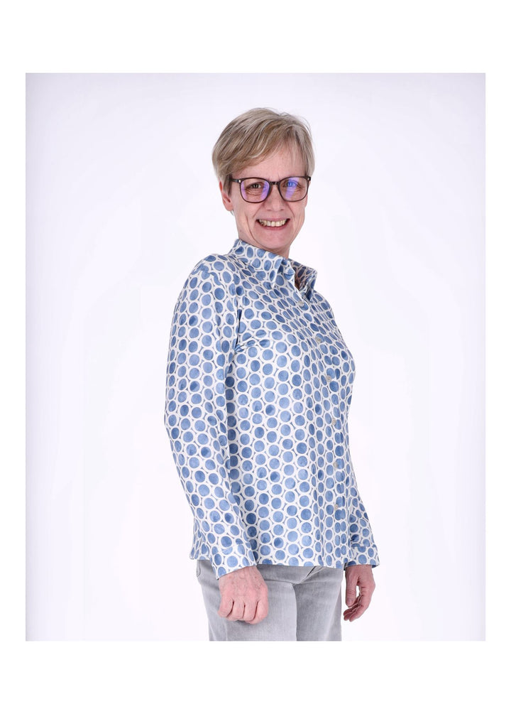 Splash of Color Damen Bluse