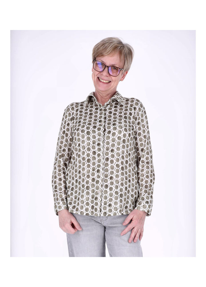 Splash of Color Damen Bluse
