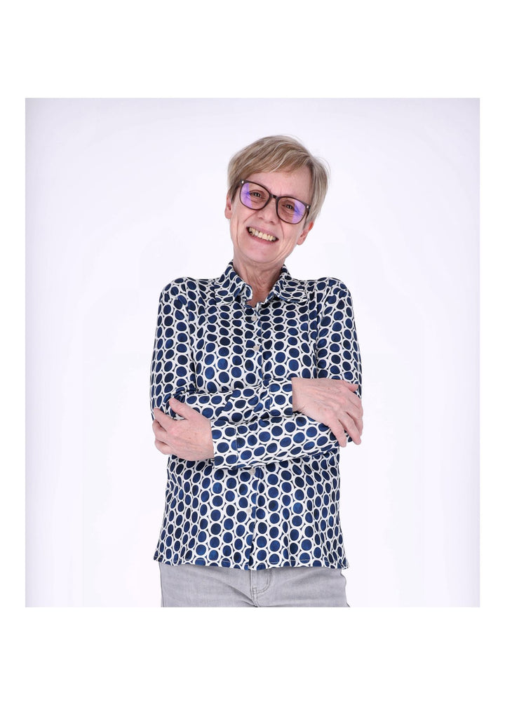 Splash of Color Damen Bluse